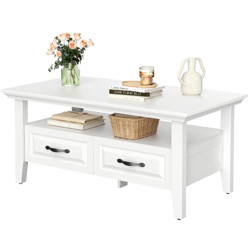 Marsail Lift Top Coffee Table with Open & Hidden Storage, Modern Fluted Coffee Table with Smooth Lift Mechanism