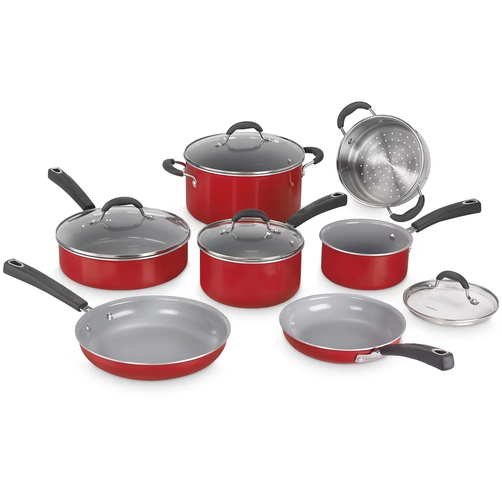 Cuisinart 54c-11R 11 Piece Set Ceramica XT Nonstick Cookware Set