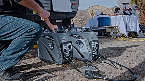 Pulsar Products GD400BN, 4000W Portable super-quiet Dual Fuel & Parallel Capability, RV-Ready, CARB Compliant