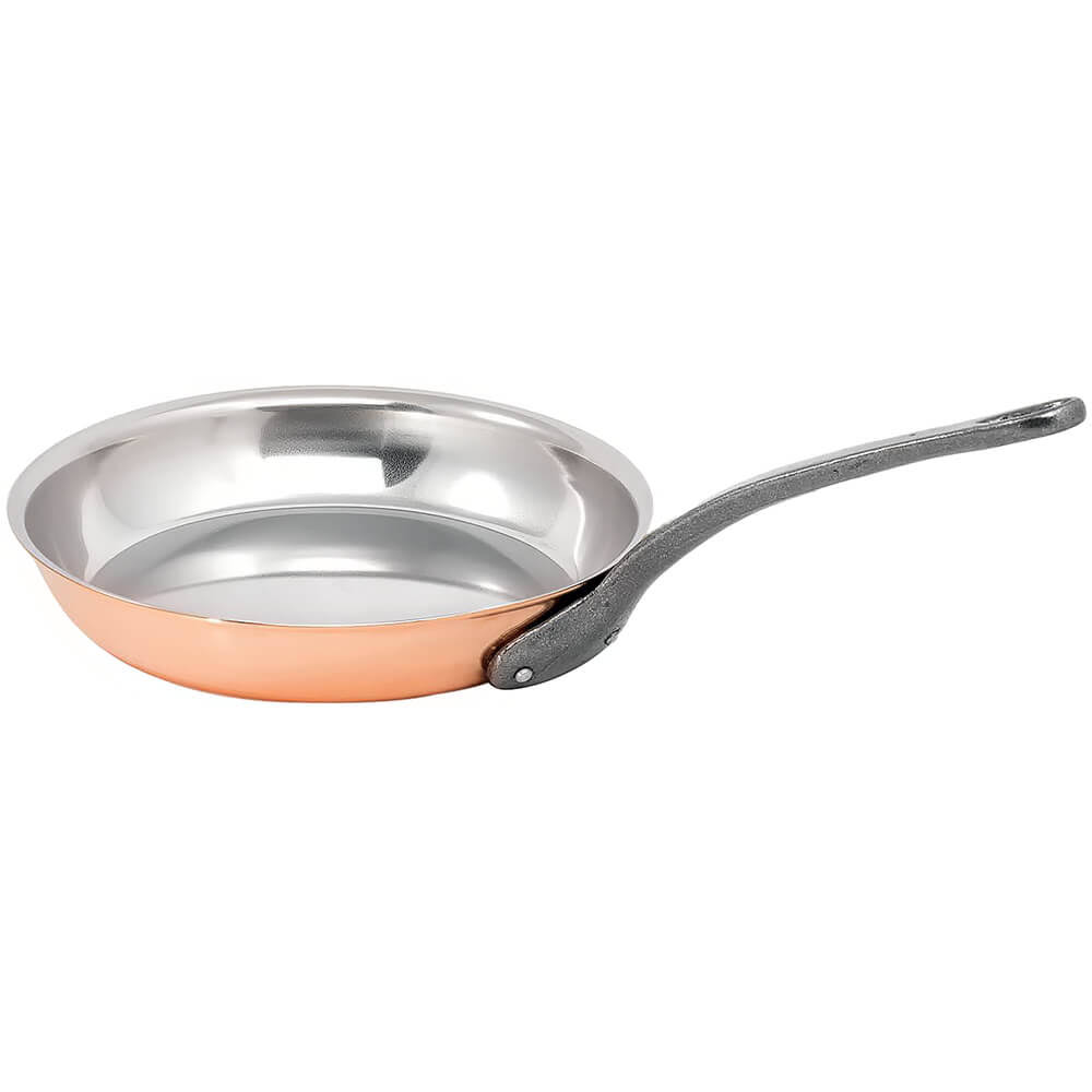 Matfer Bourgeat Copper Frying Pan - 369024 - 9 1/2 inch