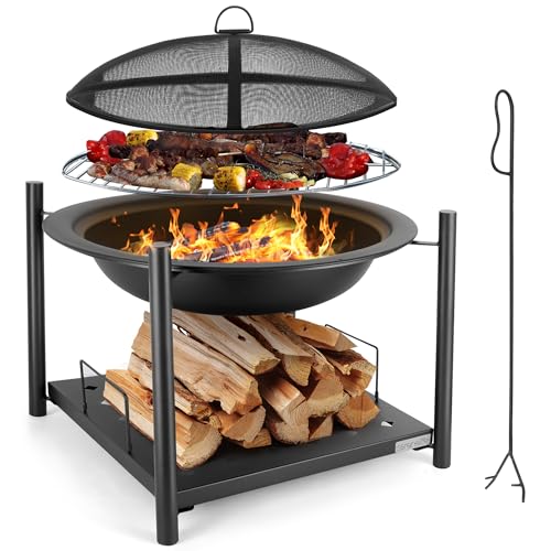 Outdoor Propane Fire Pit Table - CSA/ETL Certified Safe 50