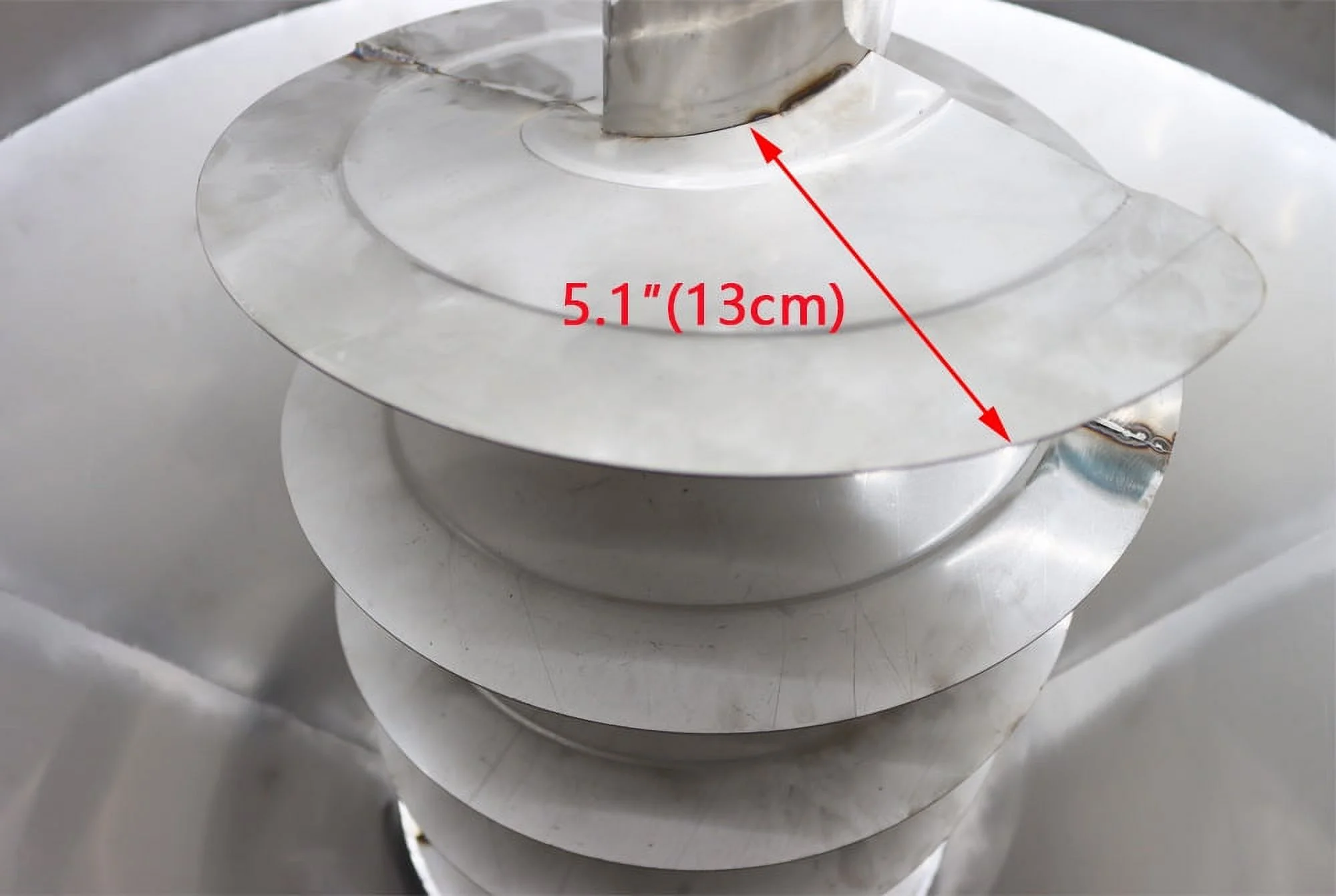 Techtongda 440Lbs Feed Mixer Granular Plastic Mixer Blender Mixing Machine Stainless Steel 220V