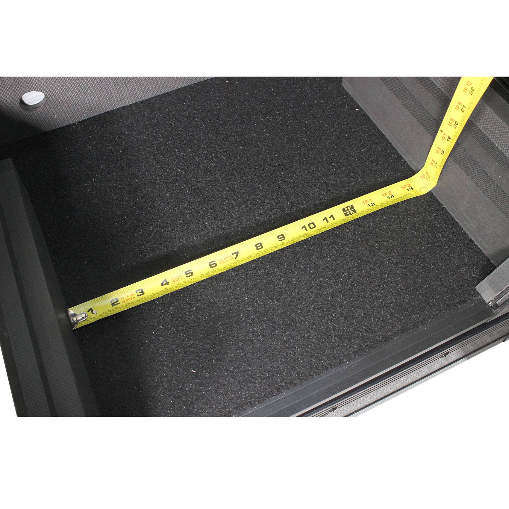 Prox XS-DJ707 LTBL Black Flight Case for Roland DJ-707M