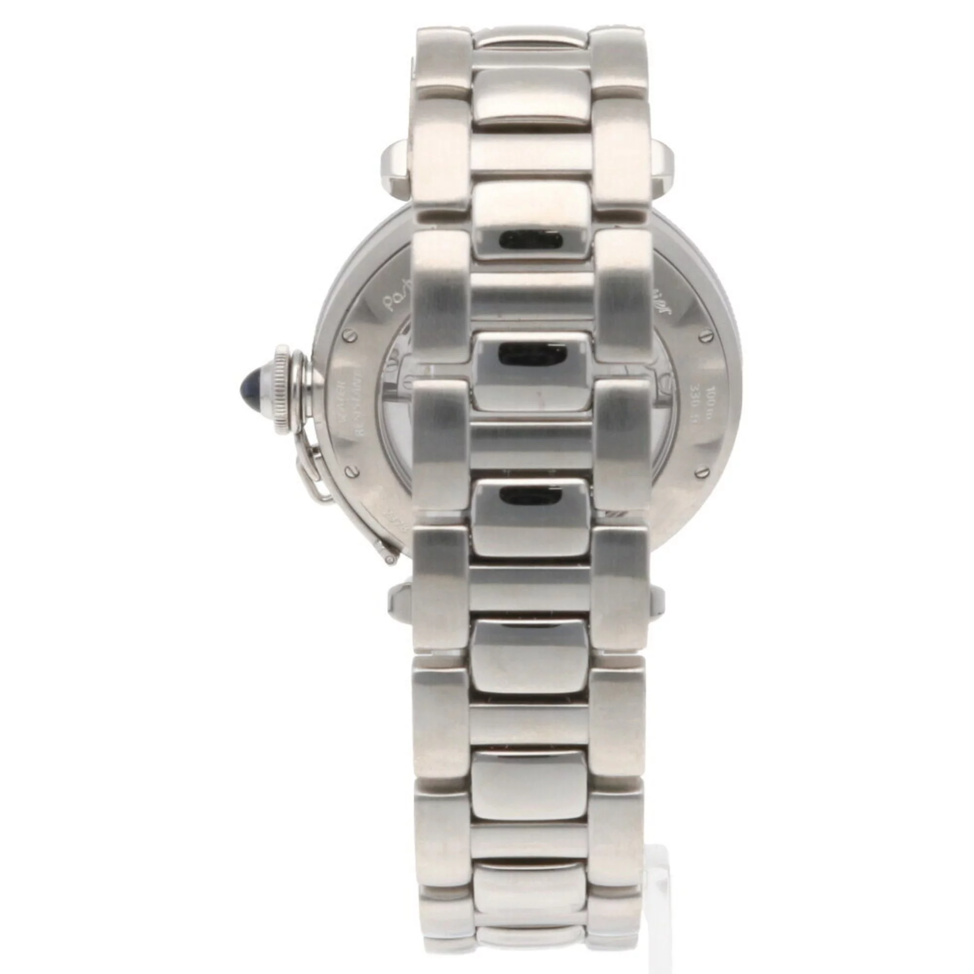 Pre-Owned Cartier CARTIER Pasha 38MM watch stainless steel W31031H3 (2378) self-winding men's (Good)