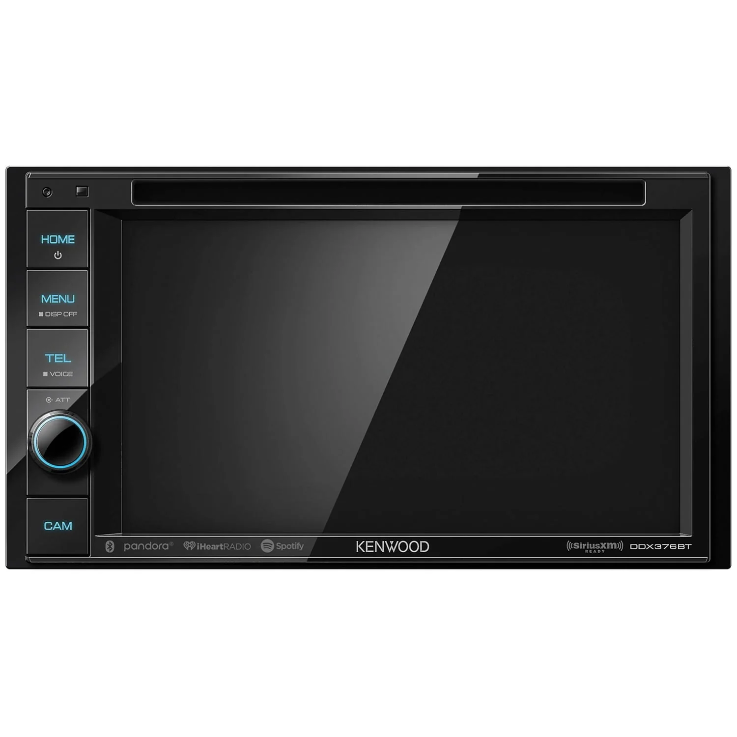 Kenwood DDX376BT 6.2 Double DIN In-Dash DVD Receiver with Bluetooth and SiriusXM Ready