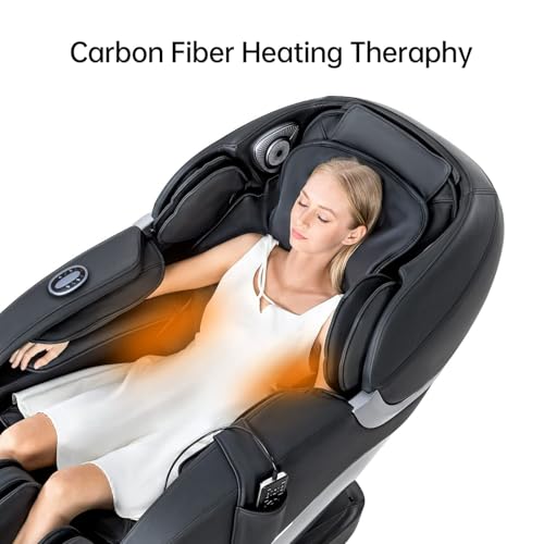 iRest 2025 SL Track Massage Chair Recliner, Full Body Massage Chair with Zero Gravity, Bluetooth Speaker, Airbags, Heating, and Foot Massage