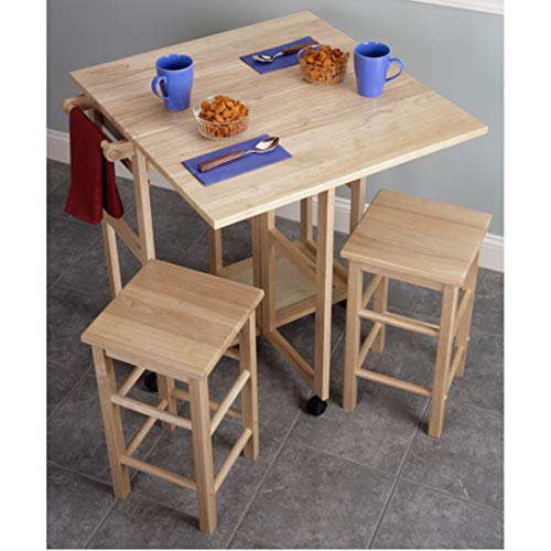 Winsome Suzanne Space Saver Set, for Kitchen, 33", Coffee