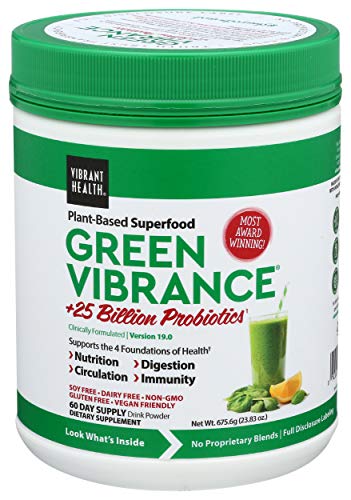 VIBRANT HEALTH Green Vibrance Powder, 23.83 OZ - Kansas Nuitrition - HNZSDS