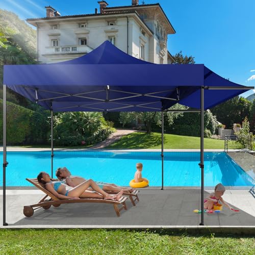 COBIZI 10x10 Pop Up Canopy Tent with Awning