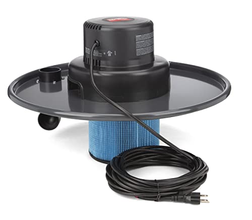 Shop-Vac 9700606 Heavy-Duty Industrial Wet Dry Vac Conversion Kit, Lid Mount for a 55 Gallon Drum, 1-1/2 Inch x 12 Foot Hose, 109 CFM, (1-Kit)