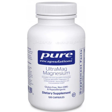 Pure Encapsulations UltraMag Magnesium 120c - Kansas Nuitrition - HNZSDS