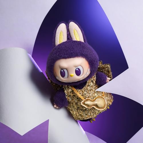 POP MART LABUBU × Pronounce - Wings of Fortune Vinyl Plush Hanging Card,Toys for Modern Home Decor, Collectible Toy Set for Desk Accessories, 1PC