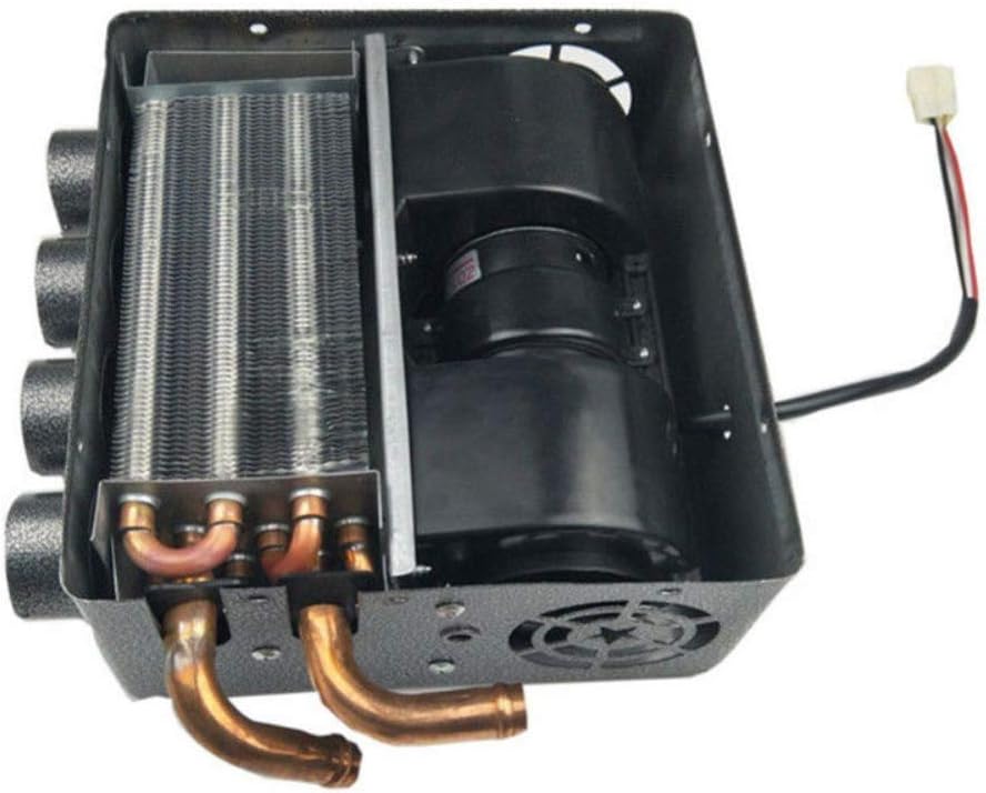 Auto 4 Port Underdash Compact Heater Kit 13X Copper Tube+Speed Switch Set for Truck Universal Trucks Minivans Excavators Harvesters Tricycles