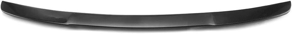 MOFANS Rear Spoiler Fit for Compatible with Audi A3 S3 RS3 Sedan 2014-2019 Duckbill High Kick Trunk Wing Spoiler (Real Carbon Fiber)