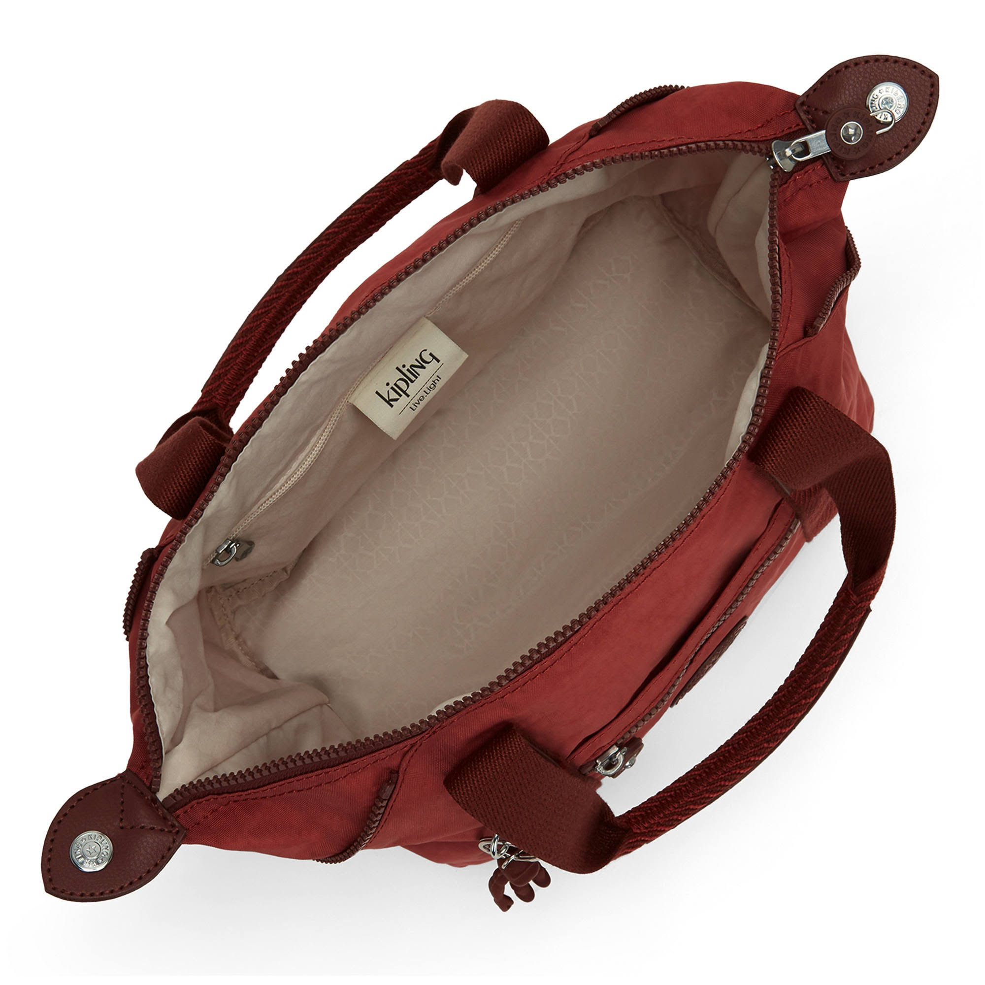 Kipling Art Mini Shoulder Bag Dusty Carmine