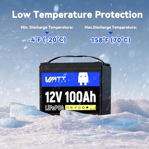 12V 314Ah Mini LiFePO4 Lithium Battery with Bluetooth 5.0, 200A BMS, 4.01kWh Energy, Upgraded Aluminum Cooling Fins & Braided Copper Wires, for RV