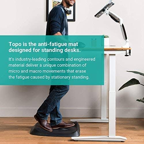 Topo by Ergodriven | The Not-Flat Standing Desk Anti-Fatigue Mat with Calculated
