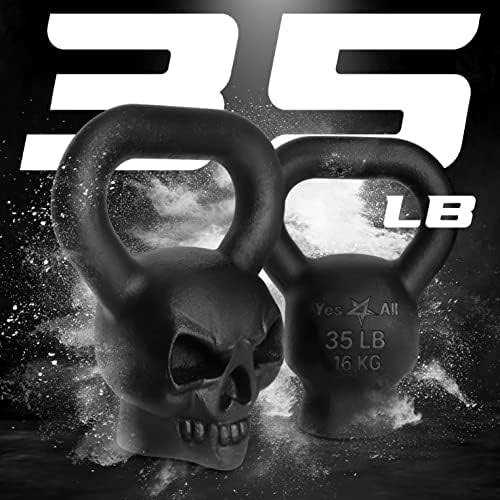 Yes4all Halloween Edition Skull Kettlebell - Sports Supplies Online Store