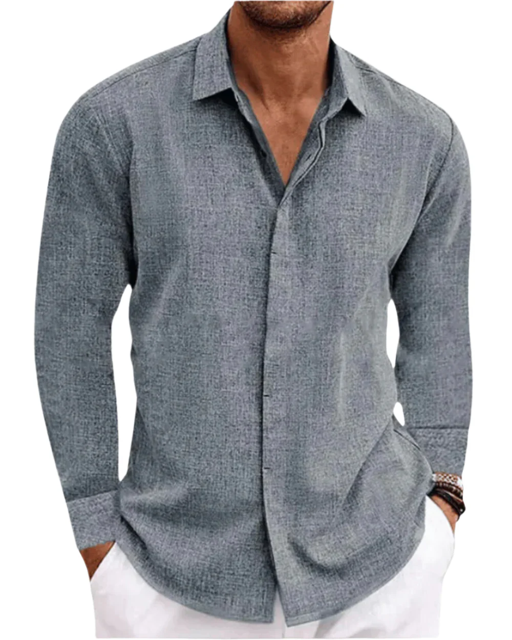 Nathan | Stylish Casual Button-Up Shirt