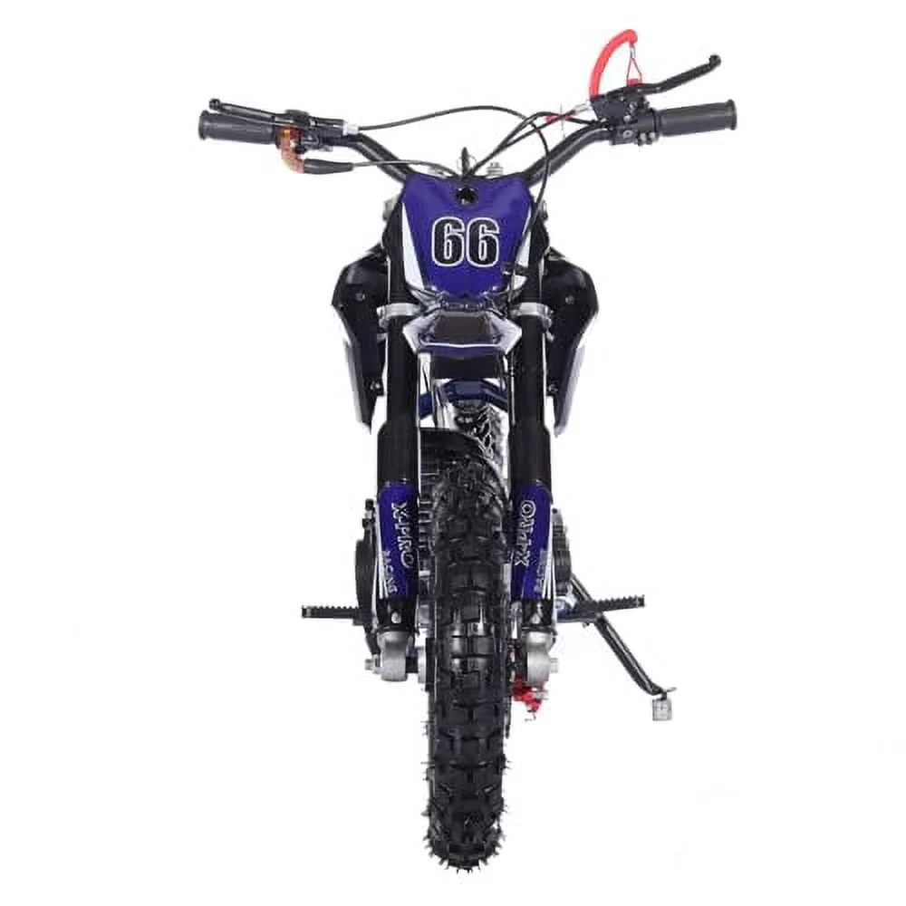 X-Pro Brand New Hawk 40cc Gas Power 4 Stroke Mini Pit Dirt Bike Pull Start for kids with 10" Wheels