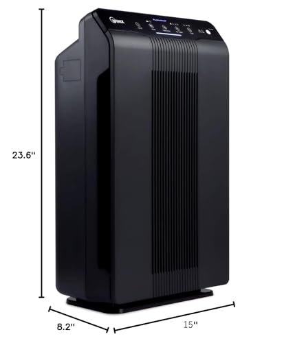 WINIX 5510 Air Purifier (New Generation of 5500-2) for Home Large Room Up to 1881 Ft&sup2; in 1 Hr, True HEPA