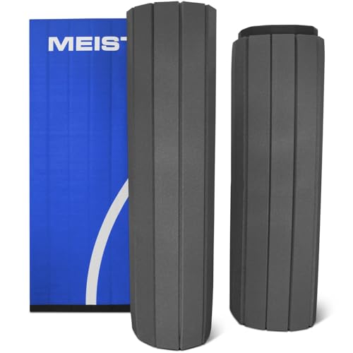 Meister FlexFloor Wrestling Mat - 10ft x 10ft Roll-Up Pro Training Mat for Home & Gym