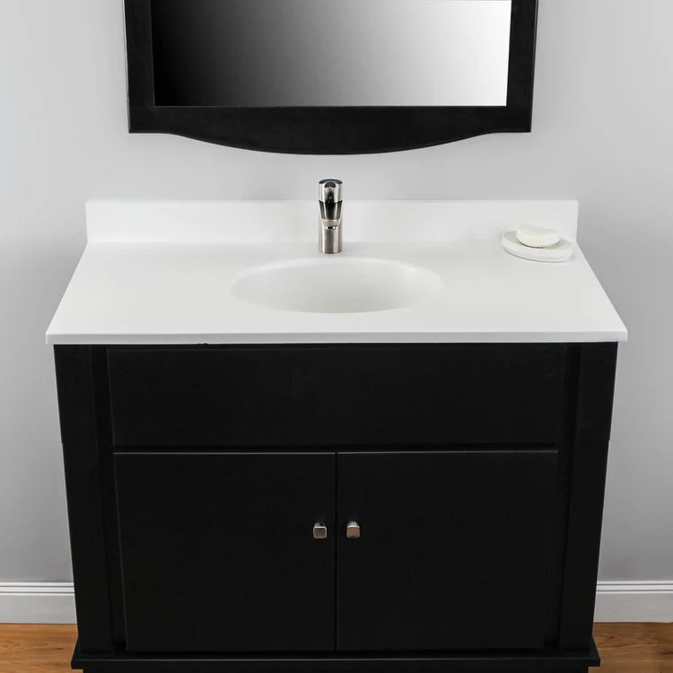 Ellipse 37x19" Single Bowl Vanity Top