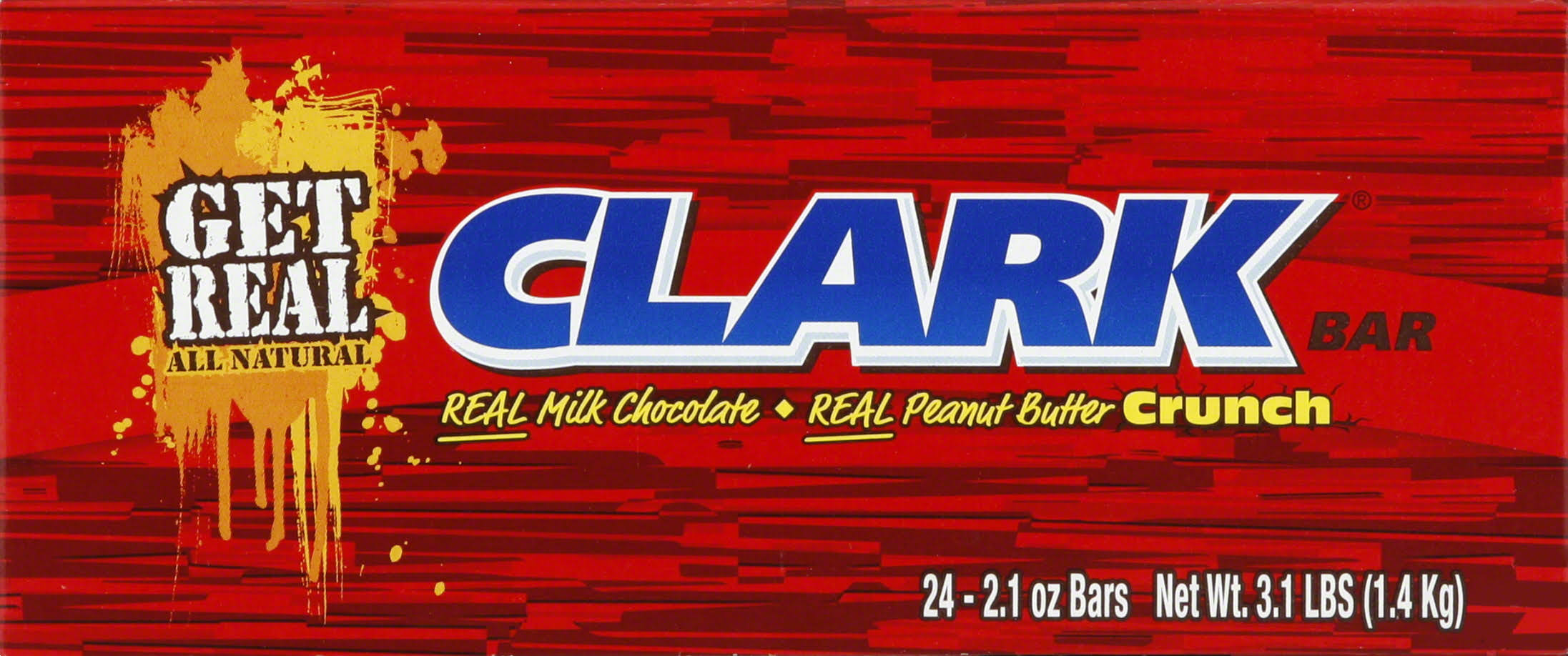 Clark Candy Bar - 24 pack, 2.1 oz bars