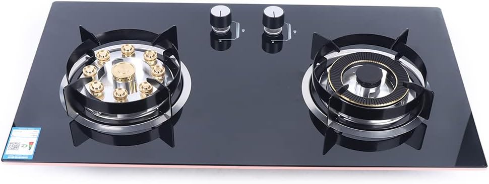 Gas Cooktop, Portable Glass & Copper Gas Stoves