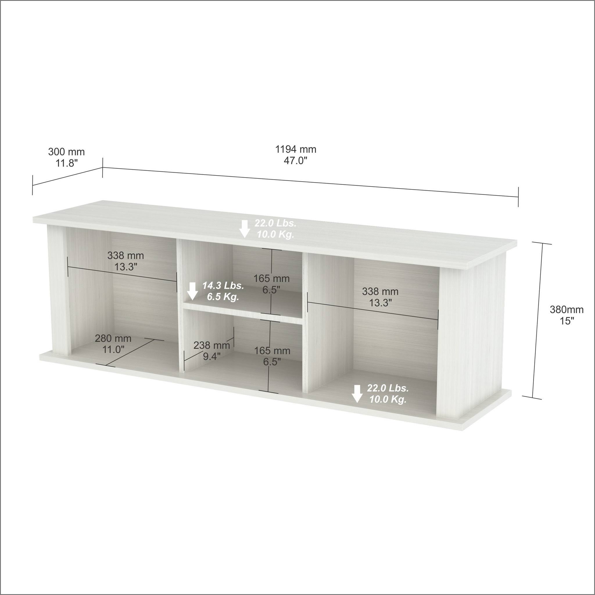Inval America Wall-Mounted Hutch