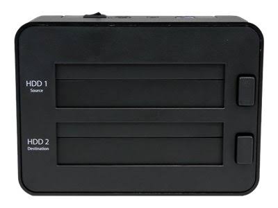 Startech USB 3.0 SATA Hard Drive Duplicator u0026 Eraser Dock SATDOCK2REU3