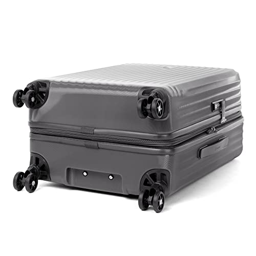 Travelpro Maxlite Air Hardside Expandable Carry on Luggage, 8 Spinner Wheels, Lightweight Hard Shell Polycarbonate Suitcase, Shadow Grey