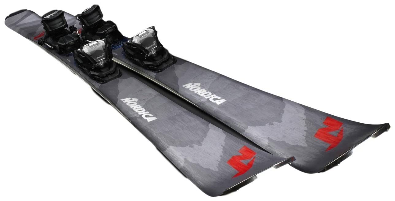 Nordica Navigator 75 CA Skis with TP2 Compact 10 FDT Bindings Mens 202 Red