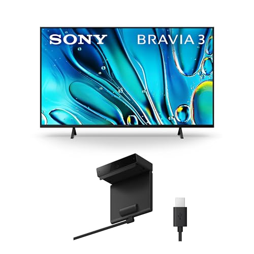Sony 43-Inch Class 4K Ultra HD BRAVIA 3 LED Smart TV with Google TV, Dolby Vision HDR, and Exclusive Features for PlayStation®5 (K-43S30)