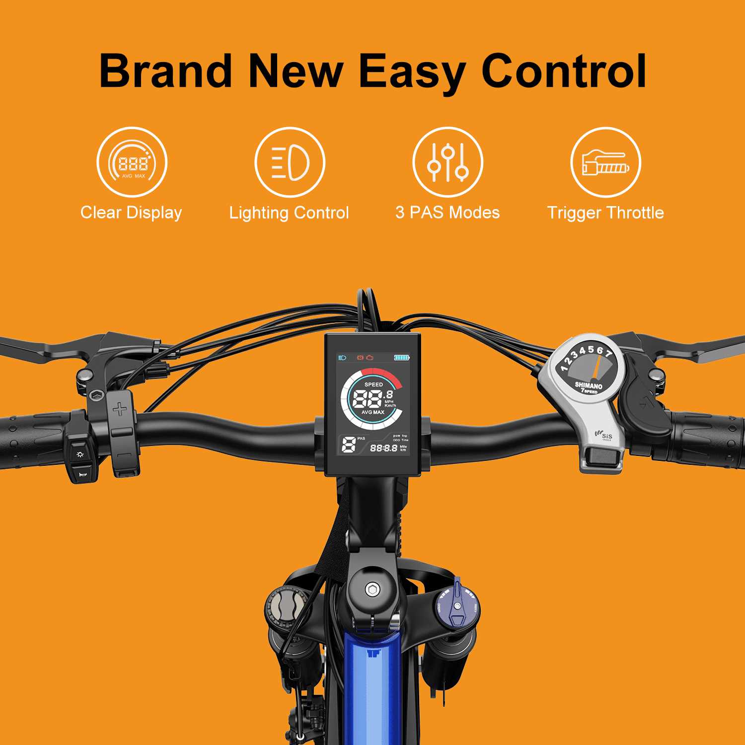 Jasion Electric Mountain Bike for Adults - Sports Supplies Online Store