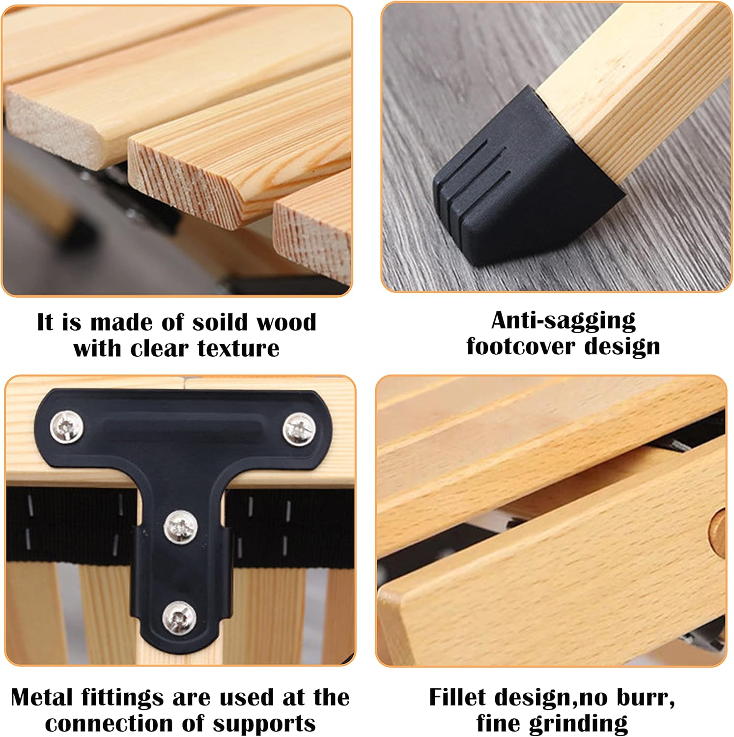 Go-Trio 4ft Low Portable Picnic Table, Boho Picnic Table with Carry Bag, Wooden Picnic Table Foldable