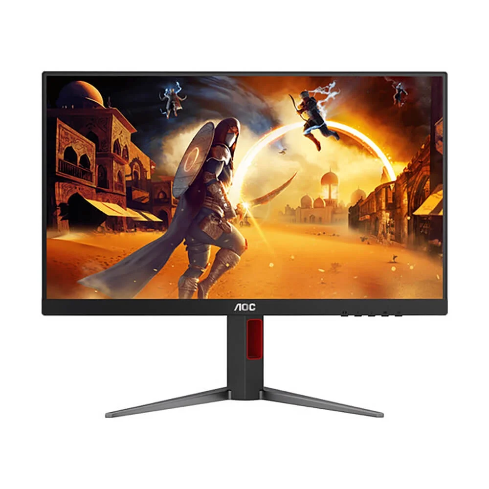 AOC 27G4 27 inch AdaptiveSync Full HD HDR 180Hz Gaming Monitor - Black/Red - Curated Treasures Market