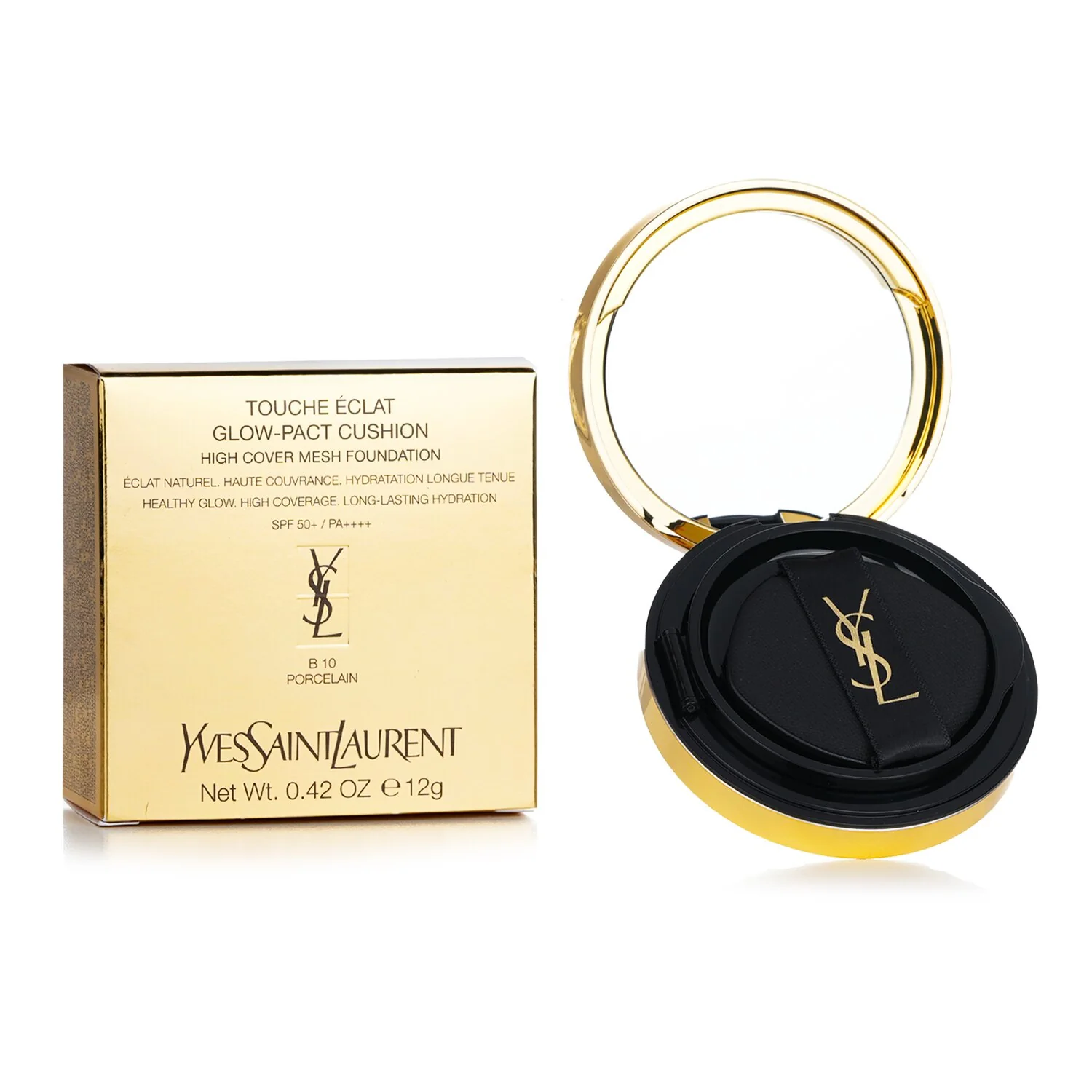Yves Saint Laurent Touche Eclat Glow Pact Cushion - # B20 Ivory  12g/0.42oz