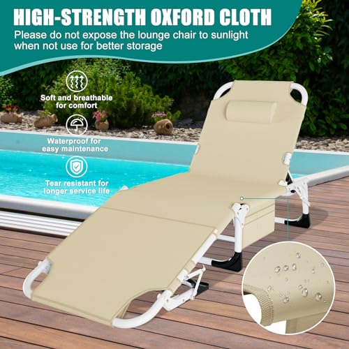 DoCred Folding Camping Cot with Mattress, 2 Pack Heavy Duty Folding Cot for Adults, Portable Sleeping Cot Bed Adults Outdoor Bed with Carry Bag