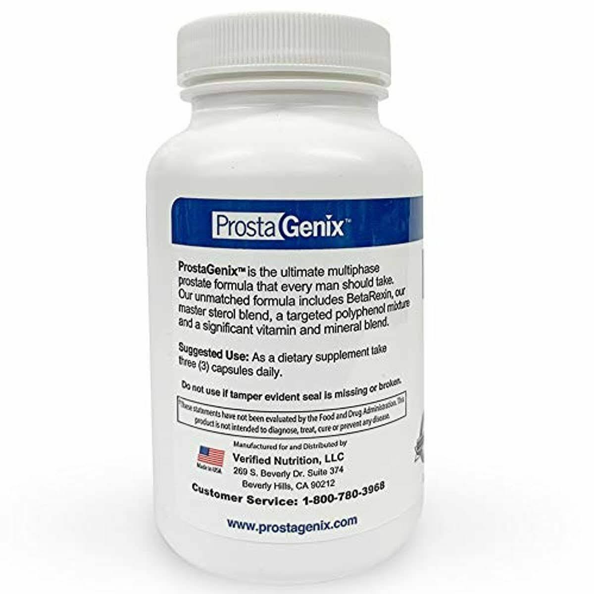 ProstaGenix Multiphase Prostate Supplement -3 Bottles-