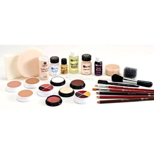 Ben Nye Theatrical Pro Makeup Kit, Light-Medium