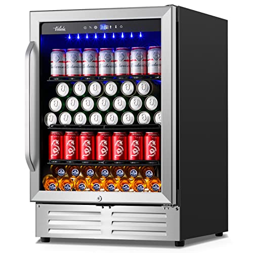 Cigar Electric Humidor, 35L 250 Counts Large Capacity Thermostatic Electric Cigar Cooler Cabinet with Digital LED Screen, Safety Lock