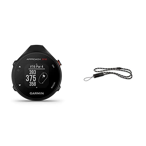 Garmin Approach G12, Clip-on Golf GPS Rangefinder, 42k+ Preloaded Courses, 010-02555-00 - Radiant Selections