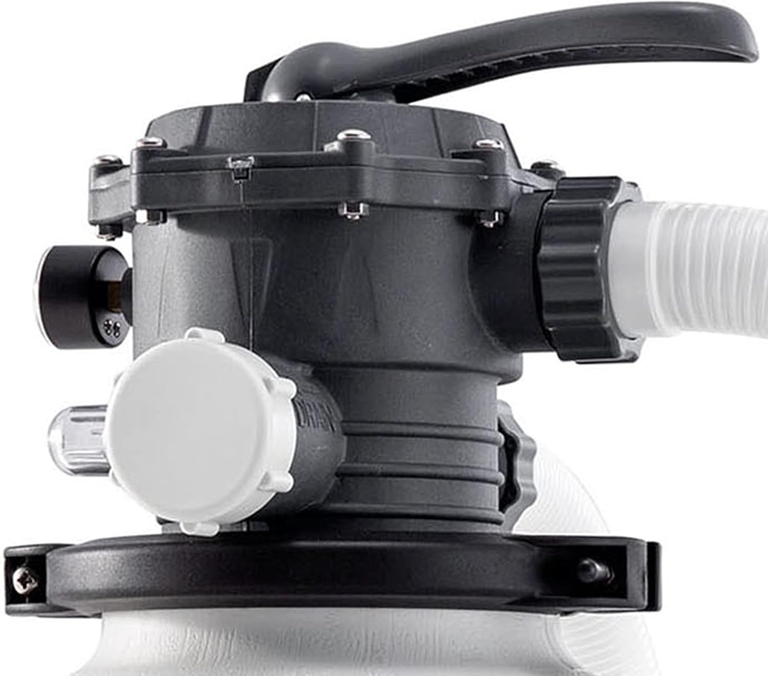 Intex Krystal Clear 2150 GPH Sand Filter Pump & Saltwater System with E.C.O. (Electrocatalytic Oxidation) for Above Ground Pools, 110-120V with GFCI