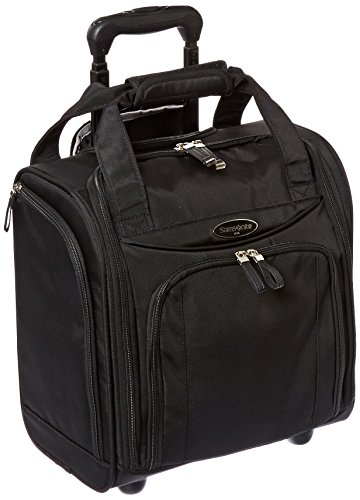 Samsonite Upright Wheeled Carry-On Underseater, Black, Large
