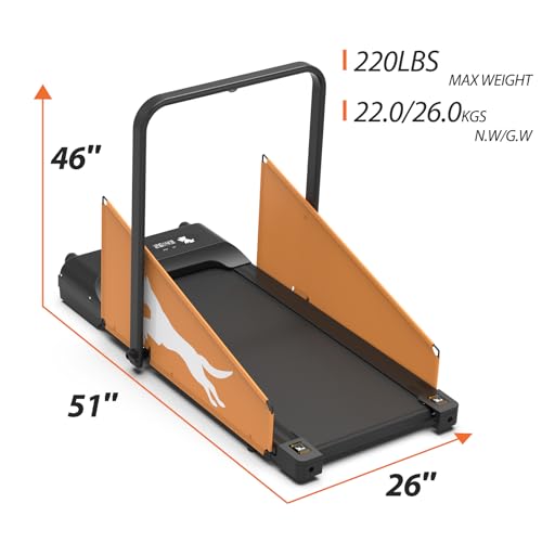 Dog Treadmill for Small Medium Dog, Pet Dog Running Machine Exercise Training Dogs with Remote Control, Indoor Dog Pacer with Pre-Set Exercise Program