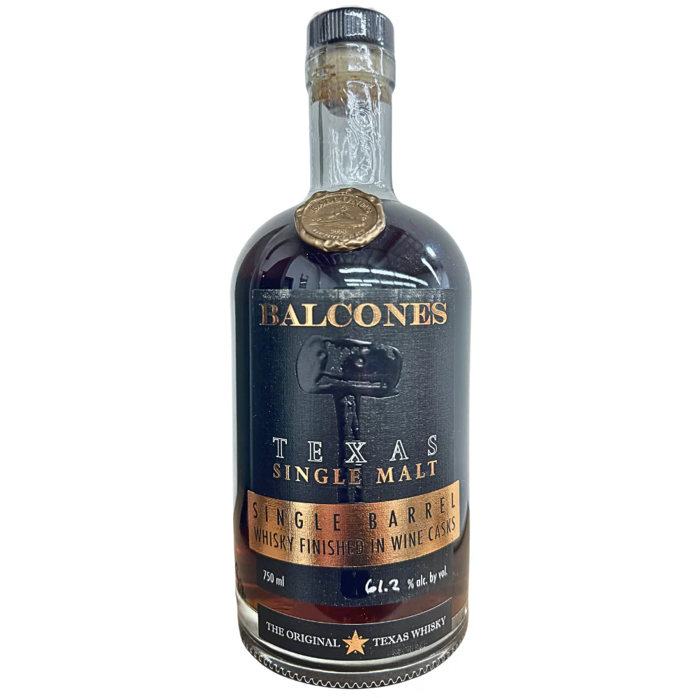 Balcones Texas Single Malt Whisky Finished In Wine Casks Single Barrel 'C.O.B.' - Nestor Liquor