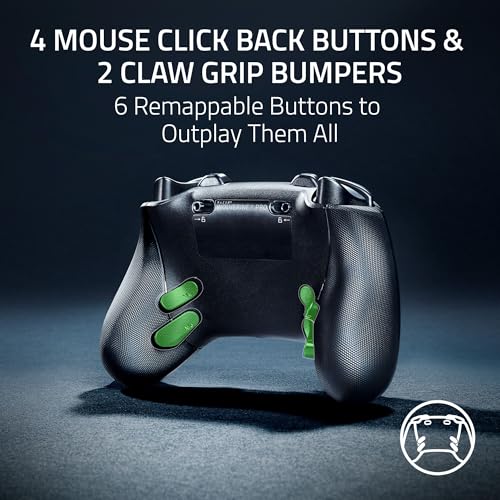 Razer Wolverine V3 Pro Wireless Gaming Controller: Licensed for Xbox Series X|S, Xbox One, Windows PC - 6 Remappable Buttons - Fast Triggers