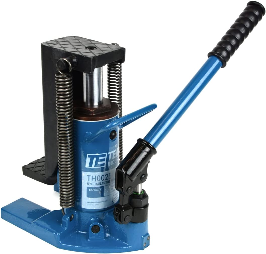 TEMCo Hydraulic Container / Machine Toe Jack (2.5 Ton - 5 Ton) Lift Capacity TH0025