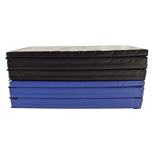 Greatmats Gym Folding Mats 5x10 Ft x 2 Inch for Martial Arts, Gymnastics, Tumbling, Cheerleading, Home Exercise, MMA